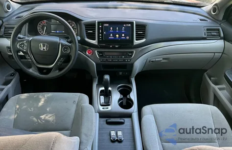 2016 Honda Pilot Ex from USA, damaged, VIN 5FNYF6H32GB021253